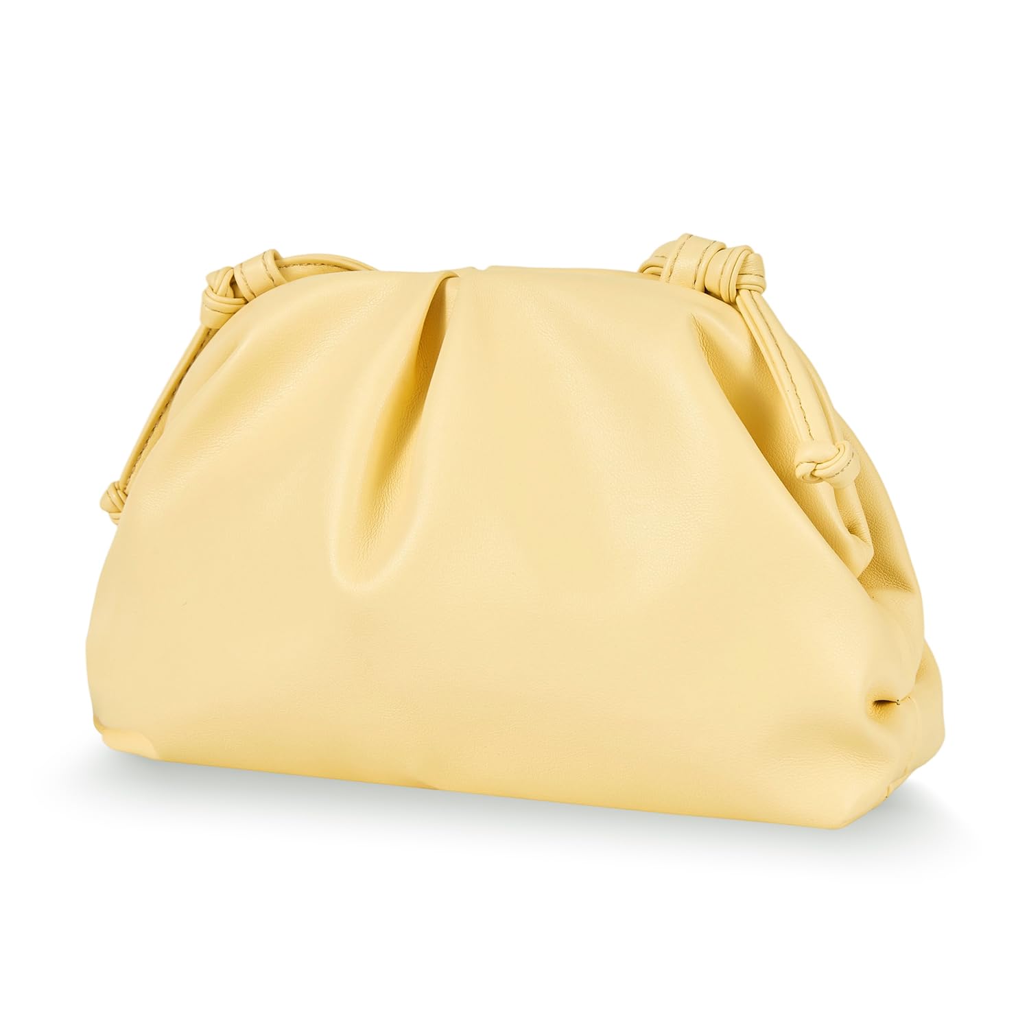 Huralona elegante Clutch-Handtasche aus veganem Leder, super weich, mit Wolkenmuster, Clutch-Tasche für Damen, PU-Abendtasche, Handtasche