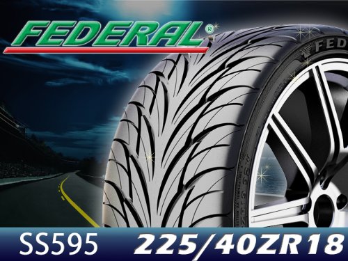 新品FEDERAL 595 225/40ZR18 4本セット2007年製 Amazon | FEDERAL/フェデラル タイヤ 1本 595シリーズ SS595 225/40R18