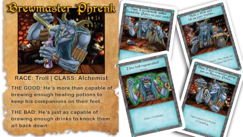 The Red Dragon Inn 3 juego de cartas de estrategia miniatura 4