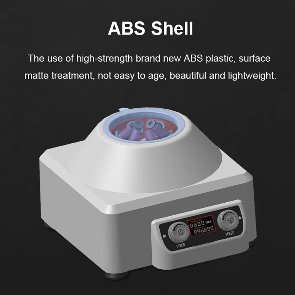 Centrifuga Da Laboratorio 4000 Giri/min - 1780xg, Timer Digitale, Per Analisi Mediche - Foto 8