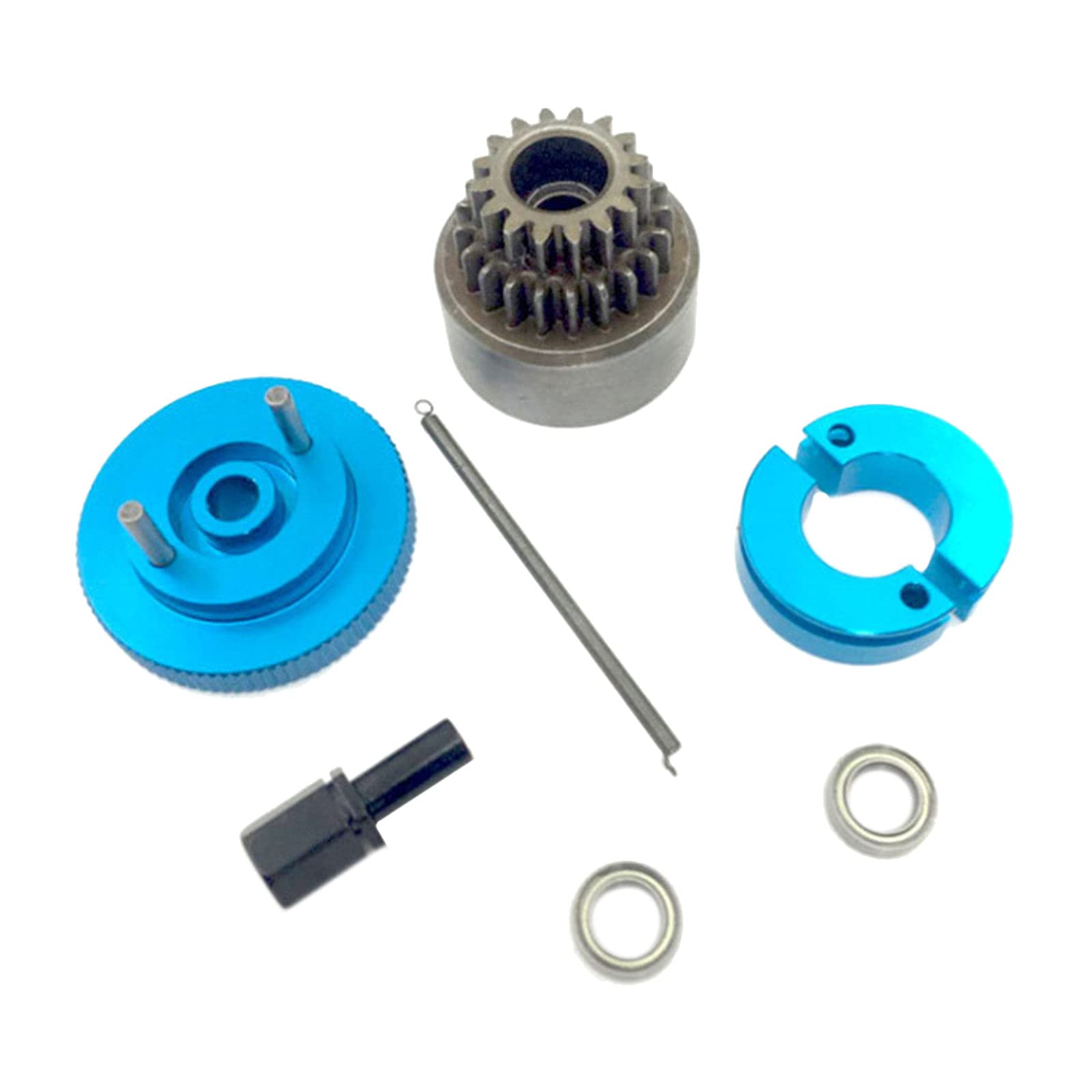Generic Set Frizione RC Speed 1/10 Set Frizione per Parti di Ricambio per Auto RC HSP - Doppia Marcia