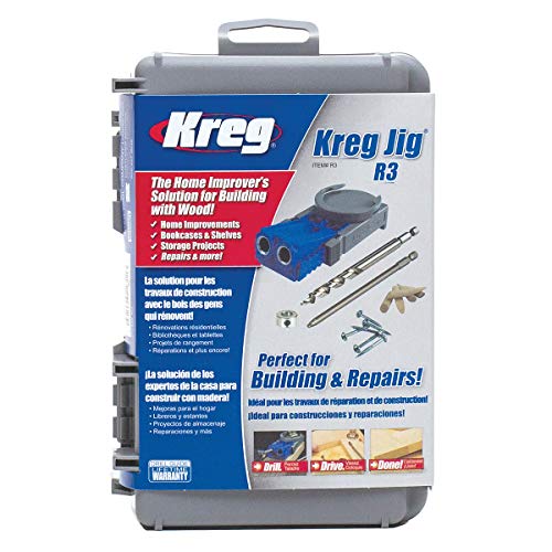 Kreg R3 Jr. Pocket Hole Jig System (Jig System)