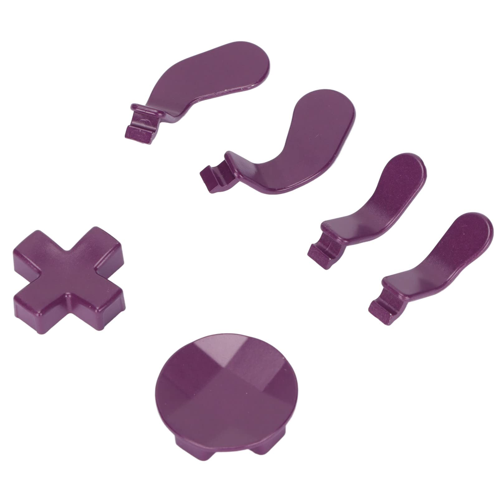 Metal D Pads Paddles Replacements for One Elite Series 2, Trigger Paddles and 2 Interchangeable D Pads, Made of Stainless Steel (#3)