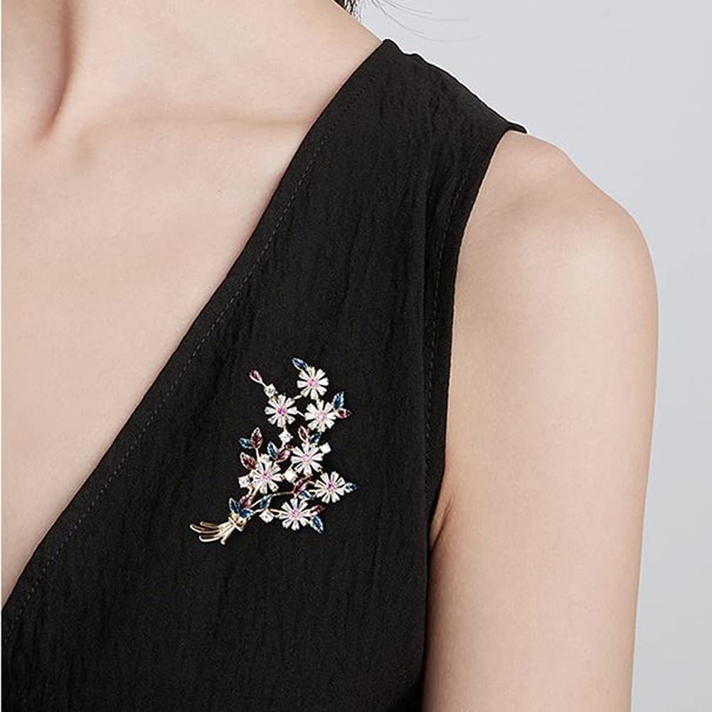 Modny świąteczny klips do szala ślubnego Wykwintny dla kobiet Party Vintage Womens