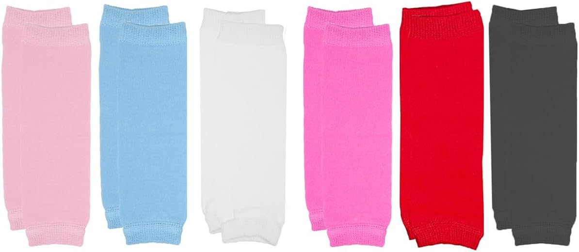 juDanzy Newborn 6 Pack Baby Leg Warmers juDanzy Newborn 6 Pack Baby Leg Warmers