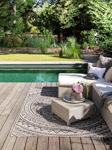 benuta Nest Teppich Cleo - Kunstfaser - Outdoor geeignet - Rechteckig & im...