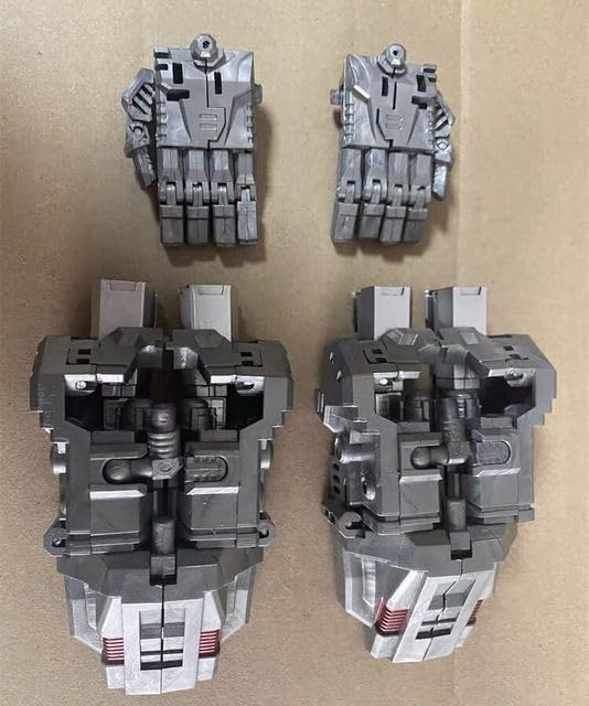 AEPRO - Transform TDW IDW Hand Feet Uprgade Kit for Bruticus Supe RIONs Defensor Combiners (Gray)