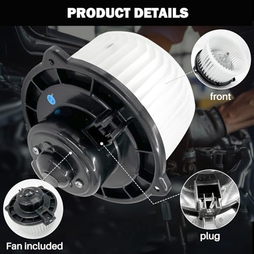 Image of 700063 AC Heater Blower Motor Fan Assembly Fit for Toyota Sequoia 2001-2007, Tundra 2004-2006 871030C022