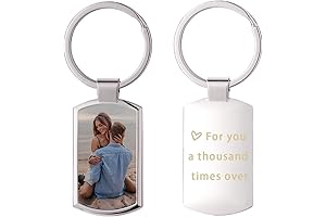 Customized Photo Keychain: Treasured Moments Engraved Forever