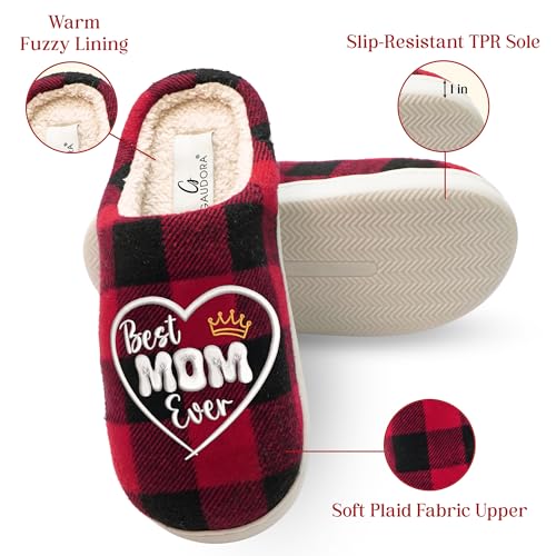Mom Birthday Gifts for Women - Memory Foam Slippers for Women Indoor and Outdoor - Christmas Birthday Gifts for Mom from Daughter Son, Mother Gift, Mama Gift Ideas3
