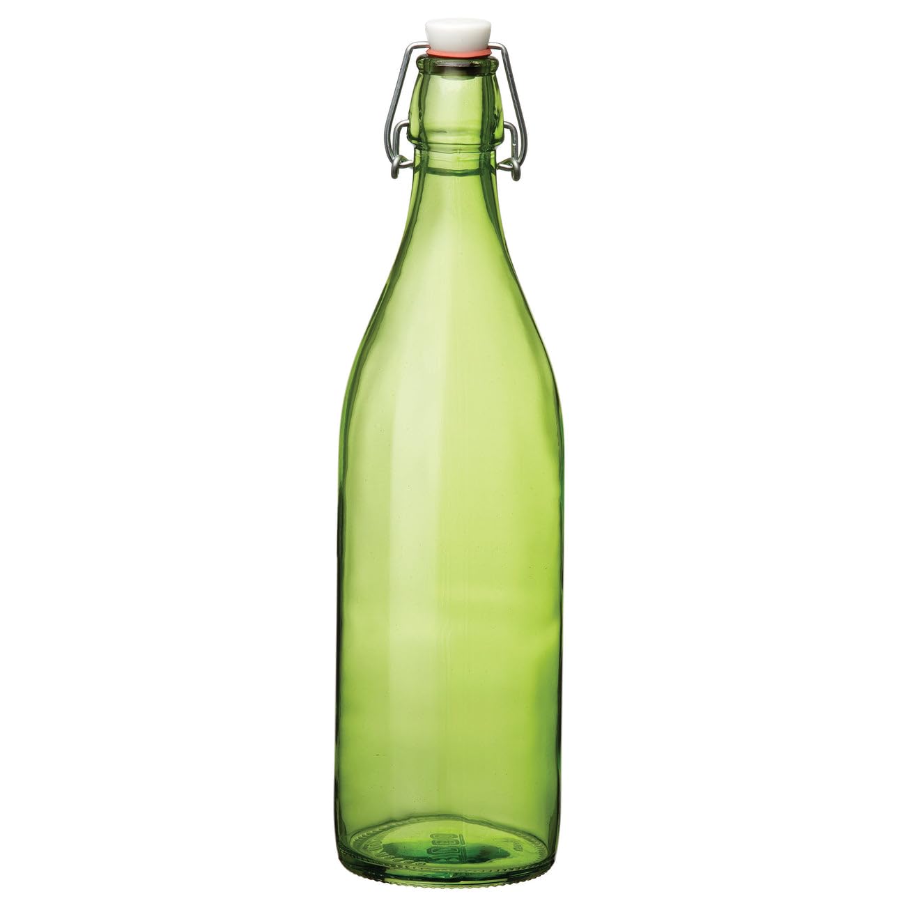 33.75oz Swing Top Giara Glass Bottle | Lime Green