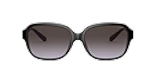 HC8298U Universal Fit Sunglasses, Black/Dark Grey Gradient, 57 mm