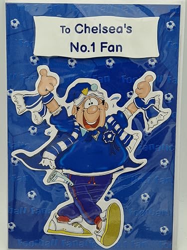 Image of CHELSEA NO.1 FAN BIRTHDAY CARD