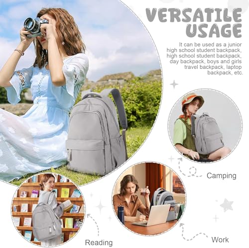 Image of School Backpack | Backpack with Multi Compartment |Laptop /tablet sleeve Durable & Lightweight | Smart College & Office Backpack for Men and Women | Water Resistant Bag for Kids & Teens