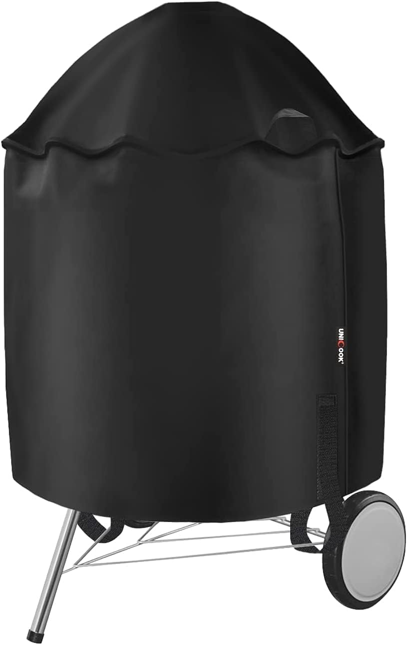 Buy Unicook Charcoal Grill Cover, Heavy Duty Waterproof Round Kettle