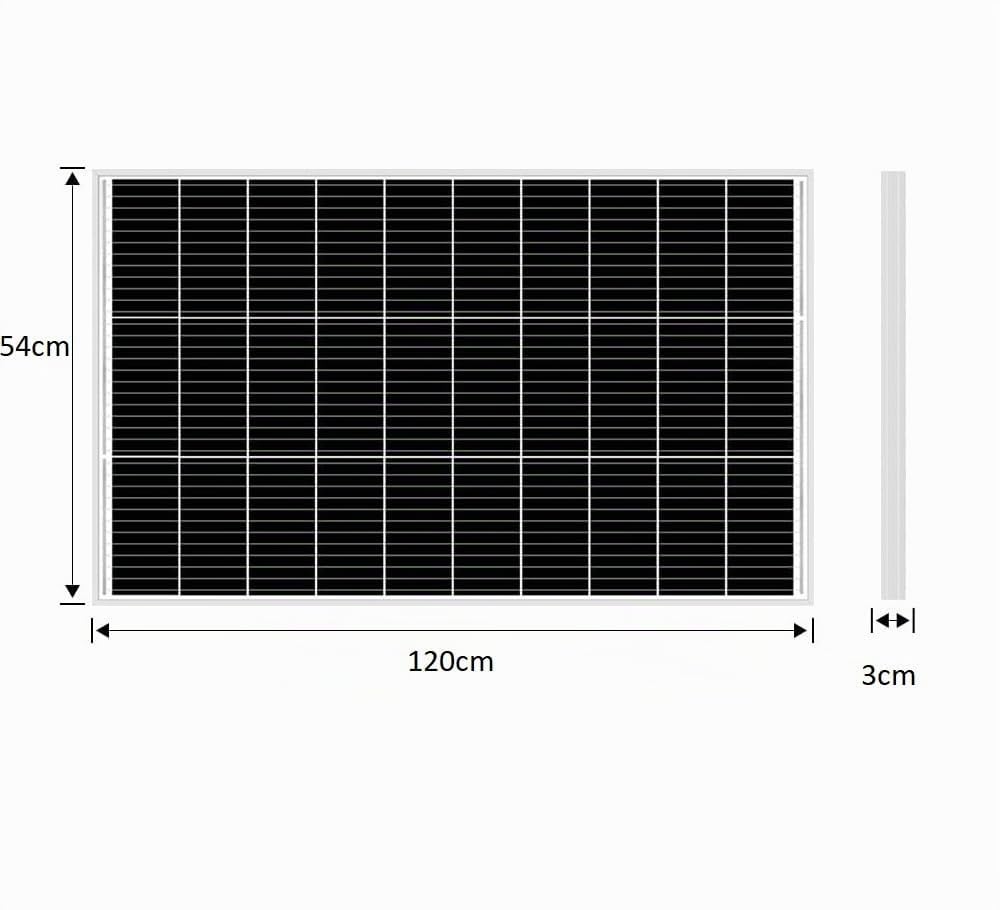 Kit Fotovoltaico Pannello Solare Mono 2x 150w 18V Regolatore di Carica Solare da 30A,Inverter 2000W 12V,Batteria 120AH al Gel da Accumulo,per Camper,Roulotte,Chalet,Abitazione