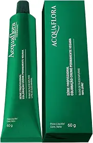 Acquaflora 6.0 Louro Escuro Coloracao Creme Permanente Vegana 60g