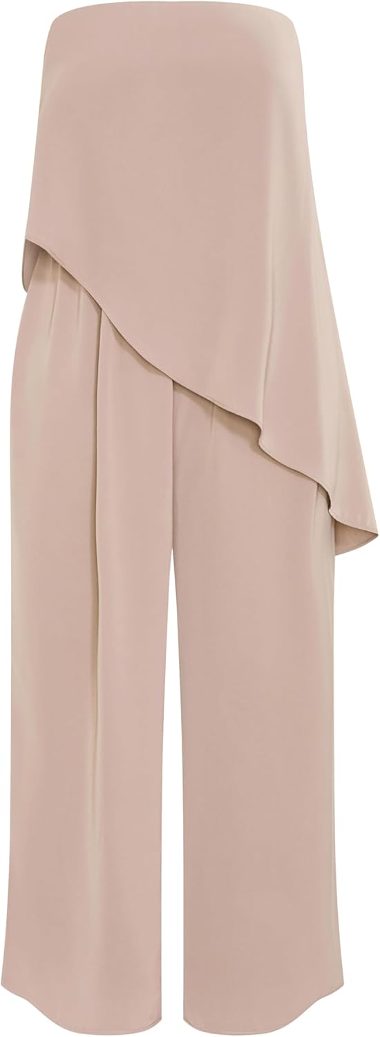 City Chic Women's Plus Size Jumpsuit - Skylar Strapless - Image 5