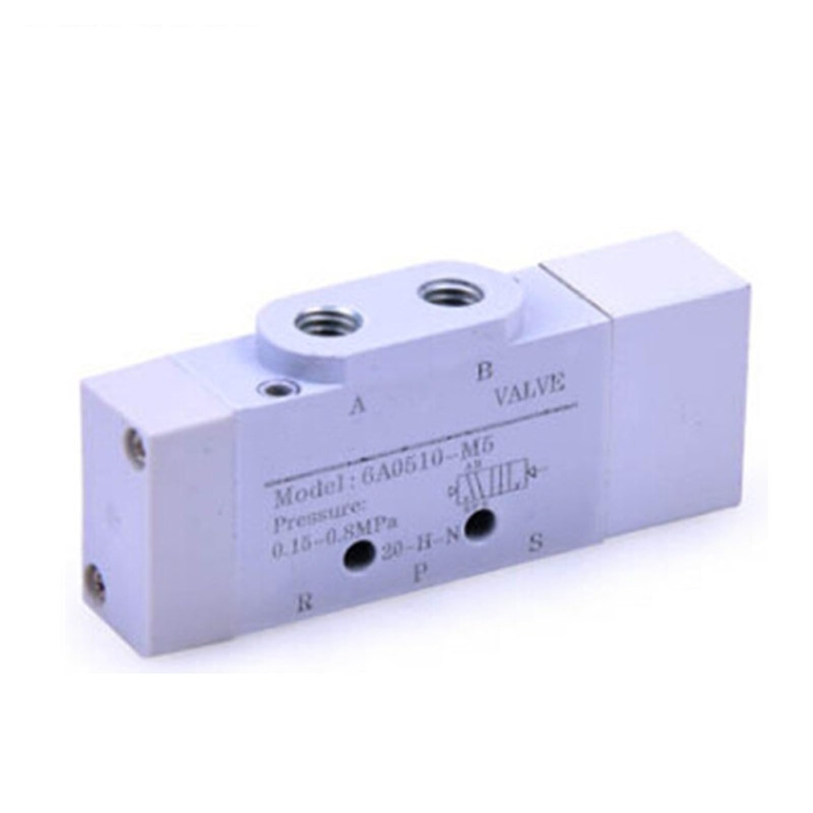 Vanne pneumatique bistable série 6A à double commande pneumatique