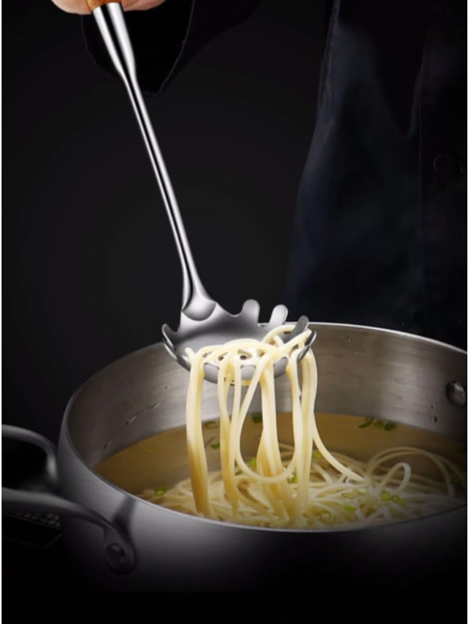 304 Stainless Steel Cooking Spatulas Spoons for Cooking Cookware Dining Gadgets Sets 3 Pieces