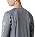 Columbia Men’s PFG Terminal Tackle Heather Long Sleeve Shirt, Sun Protection, Small