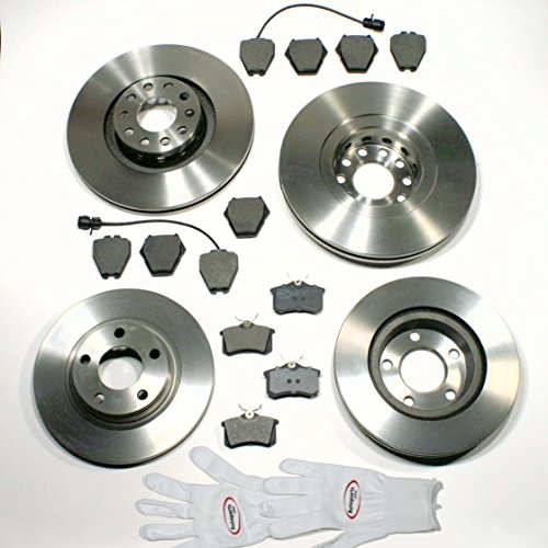 ZIMMERMANN BREMSENSET KOMPLETT WK VORNE & HINTEN AUDI A8 S8 4H2 4H8 4HC 4HL