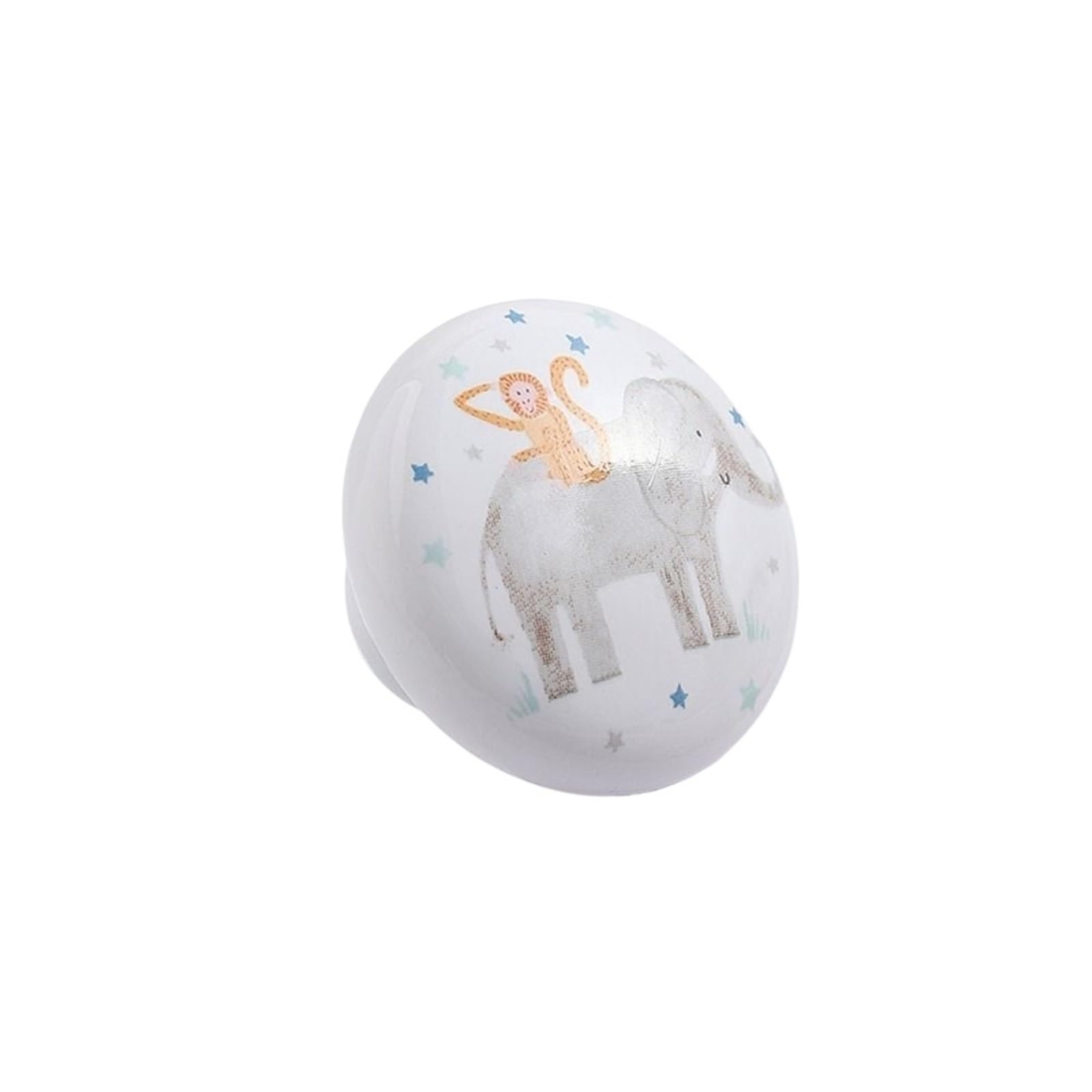 Kifsdlf Color1 Wardrobe Pulls Ceramic Door Handles Cupboard Round Animal Furniture With Screw Cabinets Drawers Knobs For Cupboard Wardrobes Furniture(Color1)