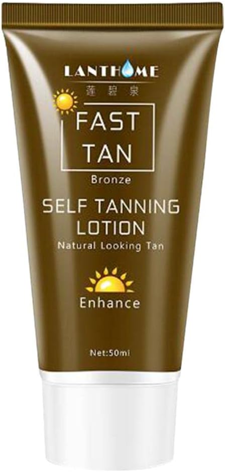 Women Man Face Body Self Tanning Lotion Cream 50g Natural looking Tan New
