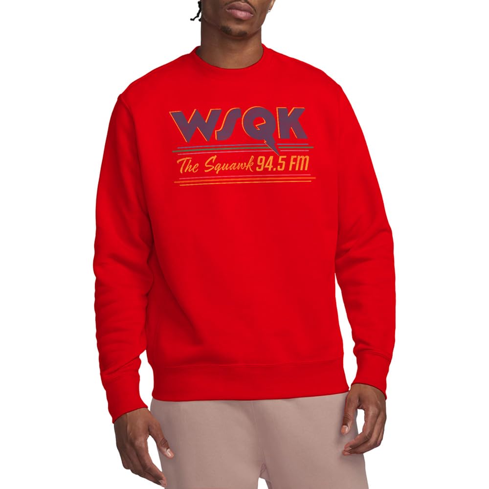 Stranger Things Men's Wsqk The Squawk Sweatshirt Red - XL