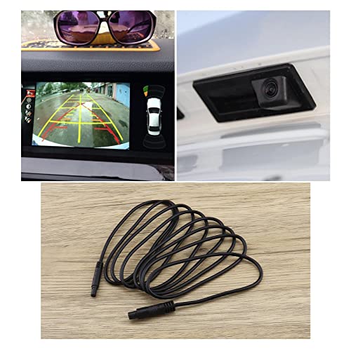 Image of SING F LTD Camera Extension Cable 4 Pin Male to Female Rear View Camera Extension Cord Fit for 12V /24V Trucks Campers Trailers Buses Vans PVC