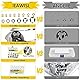 E Clip Sicherungsring, 330 Stück Intern Sprengring legiertem Stahl E-Clips Sicherungsringe 14 Größe -M1.5 M2 M2.5 M3 M3.5 M4 M5 M6 M7 M8 M9 M10 M12 M15 mit Aufbewahrungsbox für Wellenbefestigungsteile