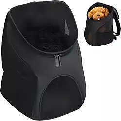 Mochila Canguru Transporte Cachorro Gato Seguro Respirável