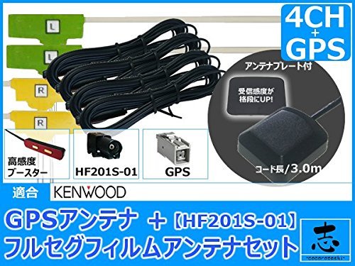 【ウエムラ様】地デジアンテナ.GPSアンテナ 2セット ECLIPSE 取説付☆イクリプスGPS一体型フィルムアンテナコード