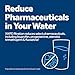 GE XWFE Refrigerator Water Filter, Genuine Replacement Filter, Certified to Reduce Lead, Sulfur, and 50+ Other Impurities, Replace Every 6 Months for Best Results, Pack of 1