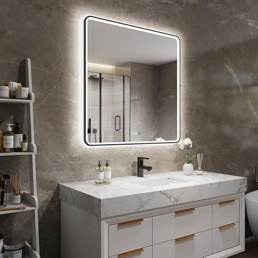 Bungalow Mercer LED Vanity Mirror 80x80 cm
