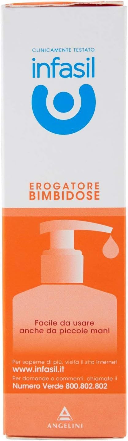12 detergenti Intimo Bambini, detergenti intimi per bambini, testati sotto controllo pediatrico, senza coloranti e saponi, 200 ml + portachiavi Beni Culinari gratuito