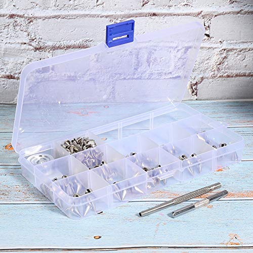 Rebites de couro requintados, Ferramenta de porca de rebite segura e durável, Eco-Friendly para saco