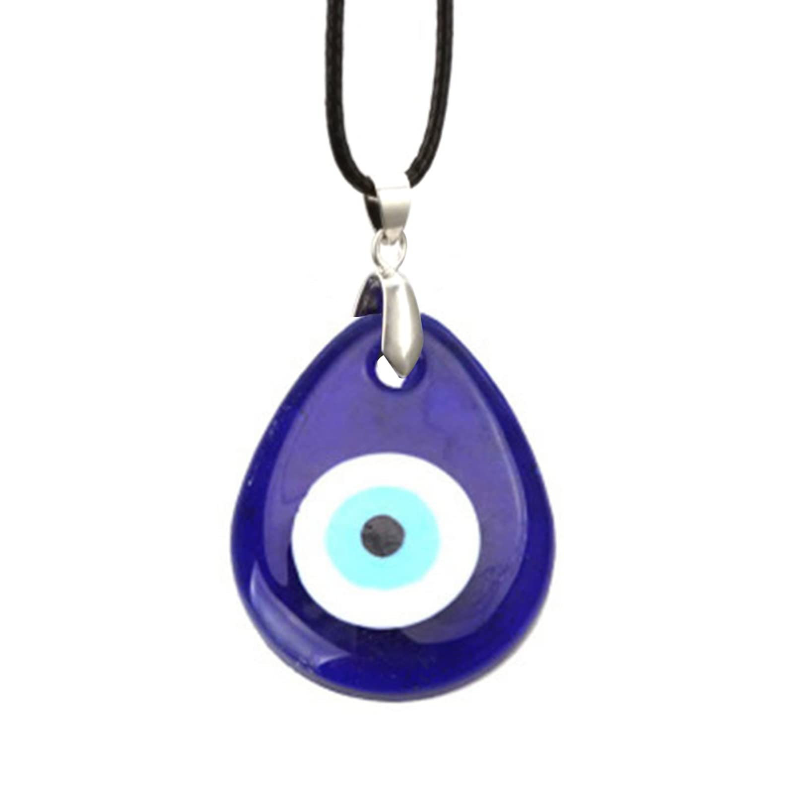 Wwhjr Men's Purple Blue Eye Necklace For Pendant Necklace For For And Blessing For Wo Turkish Blue Eyes Necklace
