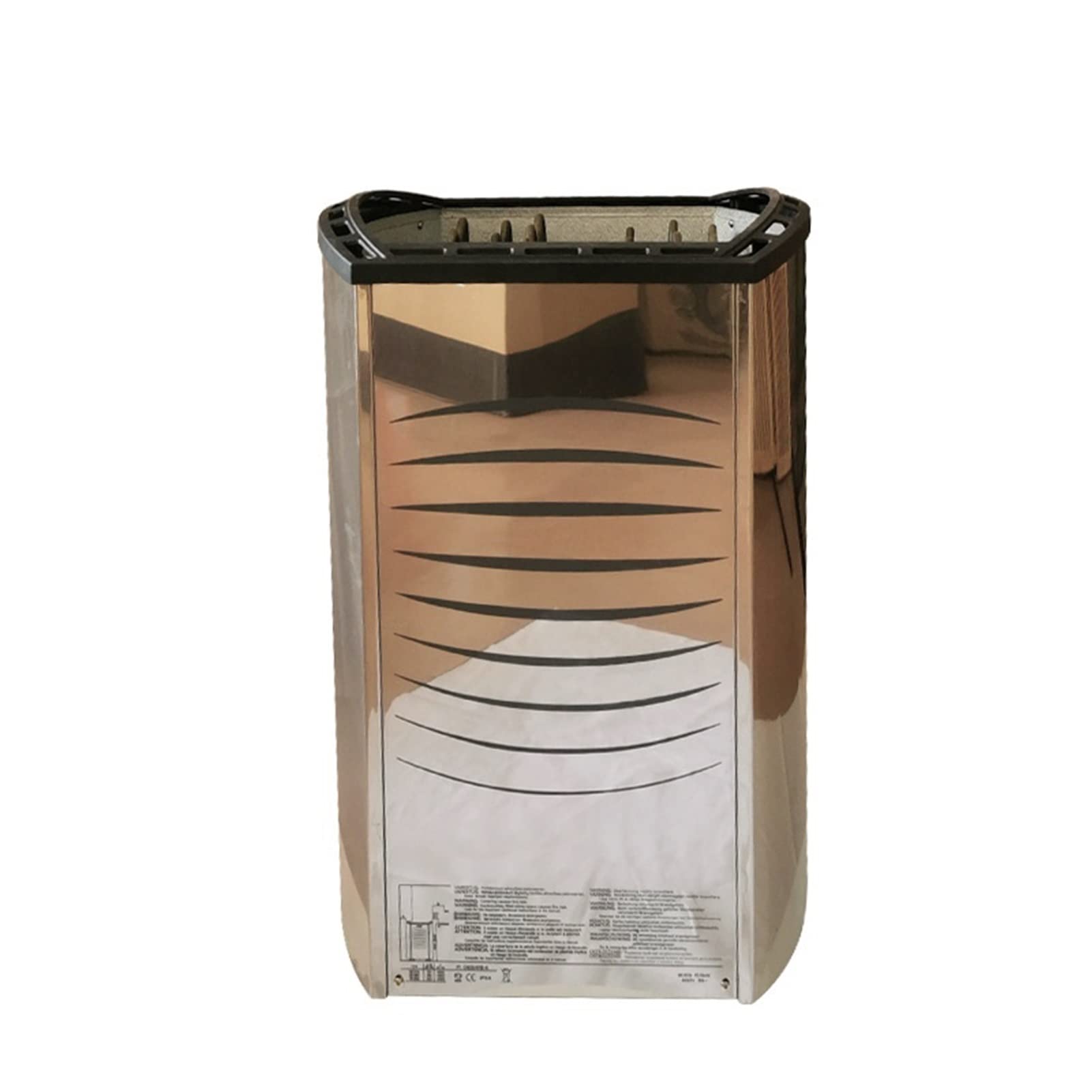 Poêle de Sauna, Réfacteur de chauffage sauna en acier inoxydable avec un poêle à commande externe(6KW internal)
