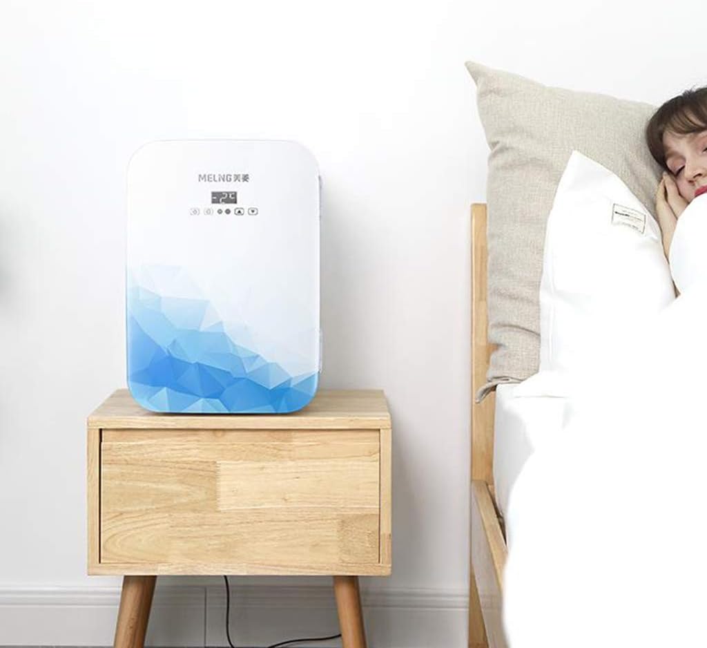 20 Liter Mini Refrigerator Cooler and Warmer | Compact Portable Quiet Suitable for Family Bedroom car Vacation Food and Beverage (A Single Core)