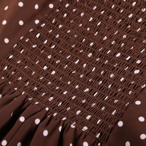 Image of Belle Poque Women's Spaghetti Strap Midi Vintage Tea Party Dress
