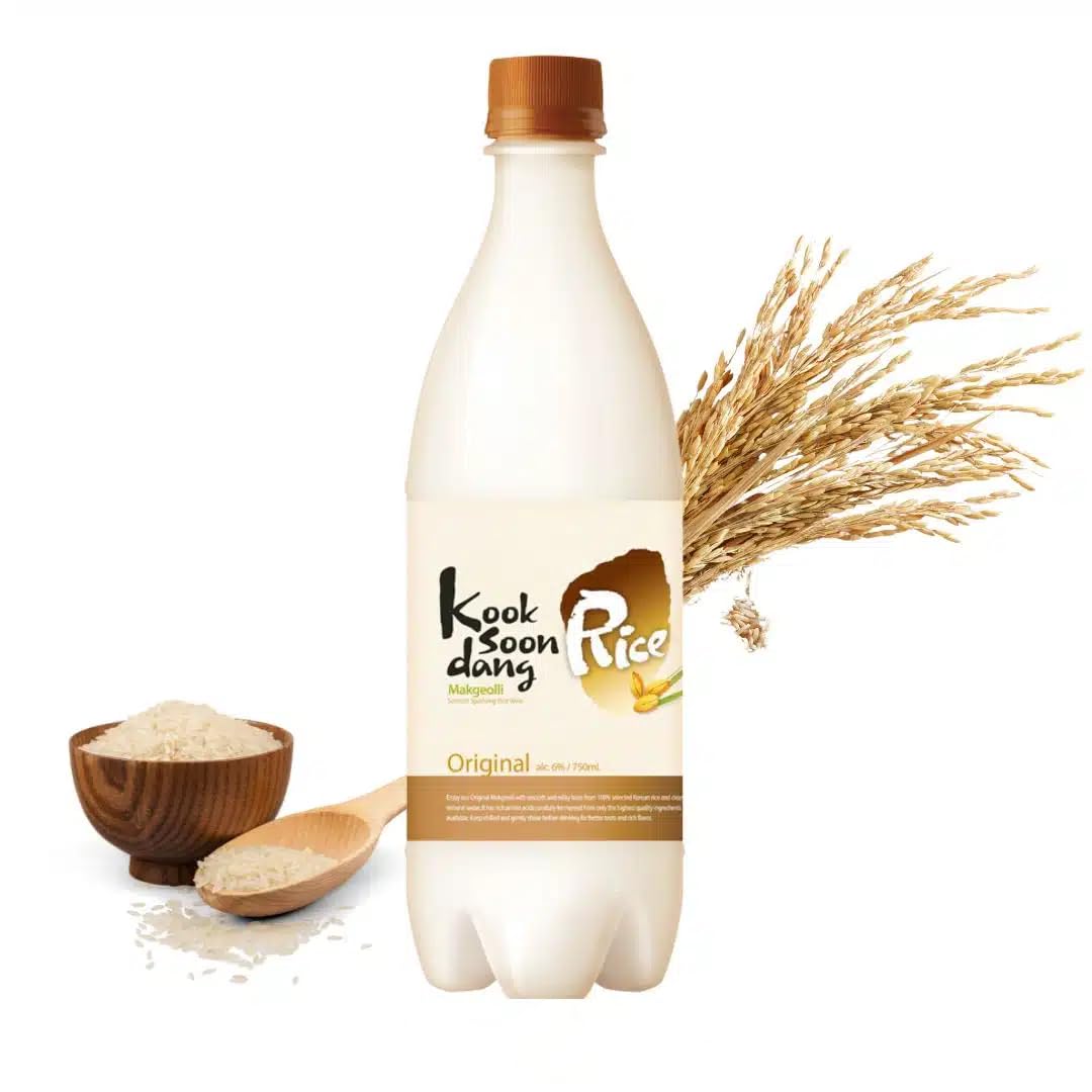 Makgeoli Original 6% vol. 750 ml Arroz 100% Coreano