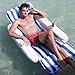 SWIMLINE ORIGINAL 10010M Sunchaser Padded Luxury Lounge Chair Pool Float | Molded Frame & Pontoon Design | Pool Floats Adult | Pool Lounger | Pool Accessories | Pool Chairs and Lounges For In Pool