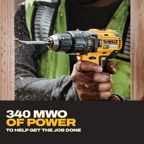 Image of DEWALT 20V Max* Brushless Cordless 1 /2 In. Hammer Drill /Driver Kit (DCD778P1)