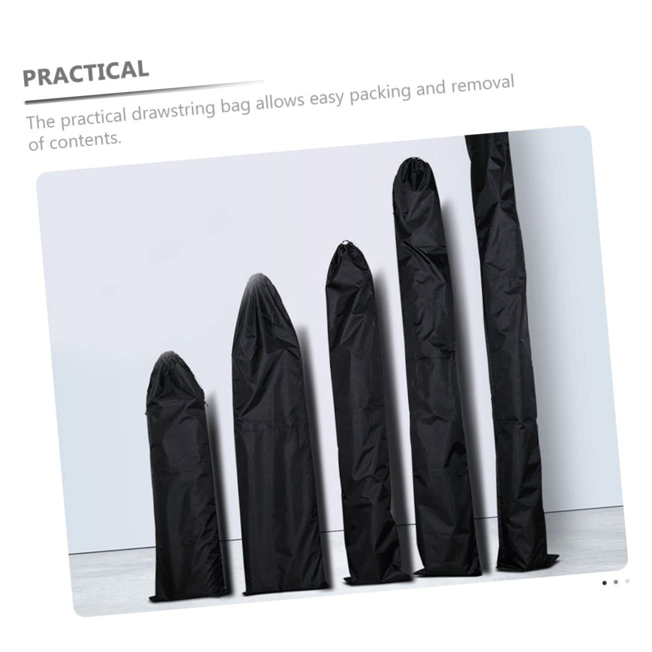 POPETPOP 6pcs Straw Mat Storage Bag Drawstring Design for Sleeping Mats and for College Dorms and Home Organization