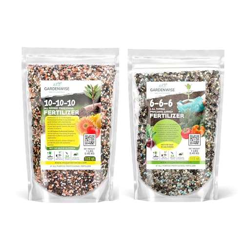 Gardenwise Fertilizante Profesional Equilibrado 10-10-10 y 6-6-6 0.5 Quart miniatura 1