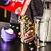 CRUNCHCUP XL Purple - Portable Plastic Cereal Cups for Breakfast On the Go, To Go Cereal and Milk Container for your favorite Breakfast Cereals, No Spoon or Bowl Required