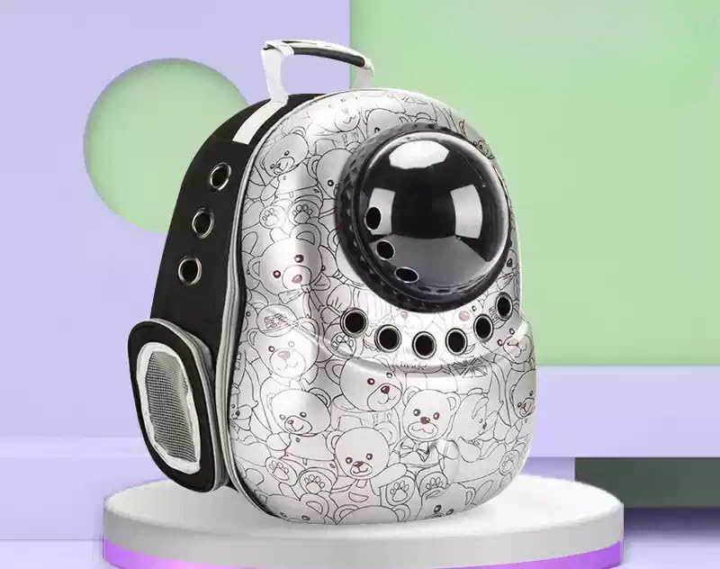 Sac à dos chat capsule spatiale pour sorties et randonnées avec votre petit animal
