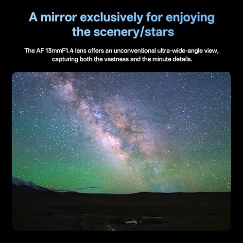 Image of VILTROX AF 13mm f1.4 F /1.4 E Mount Lens, F1.4 Large Aperture Ultra Wide Angle Autofocus APS-C Prime Lens for Sony E-Mount Camera A6600 A6500 A6300 A6400 A7 A7R A7C A7II A7RII A7SIII A7III A9 A1