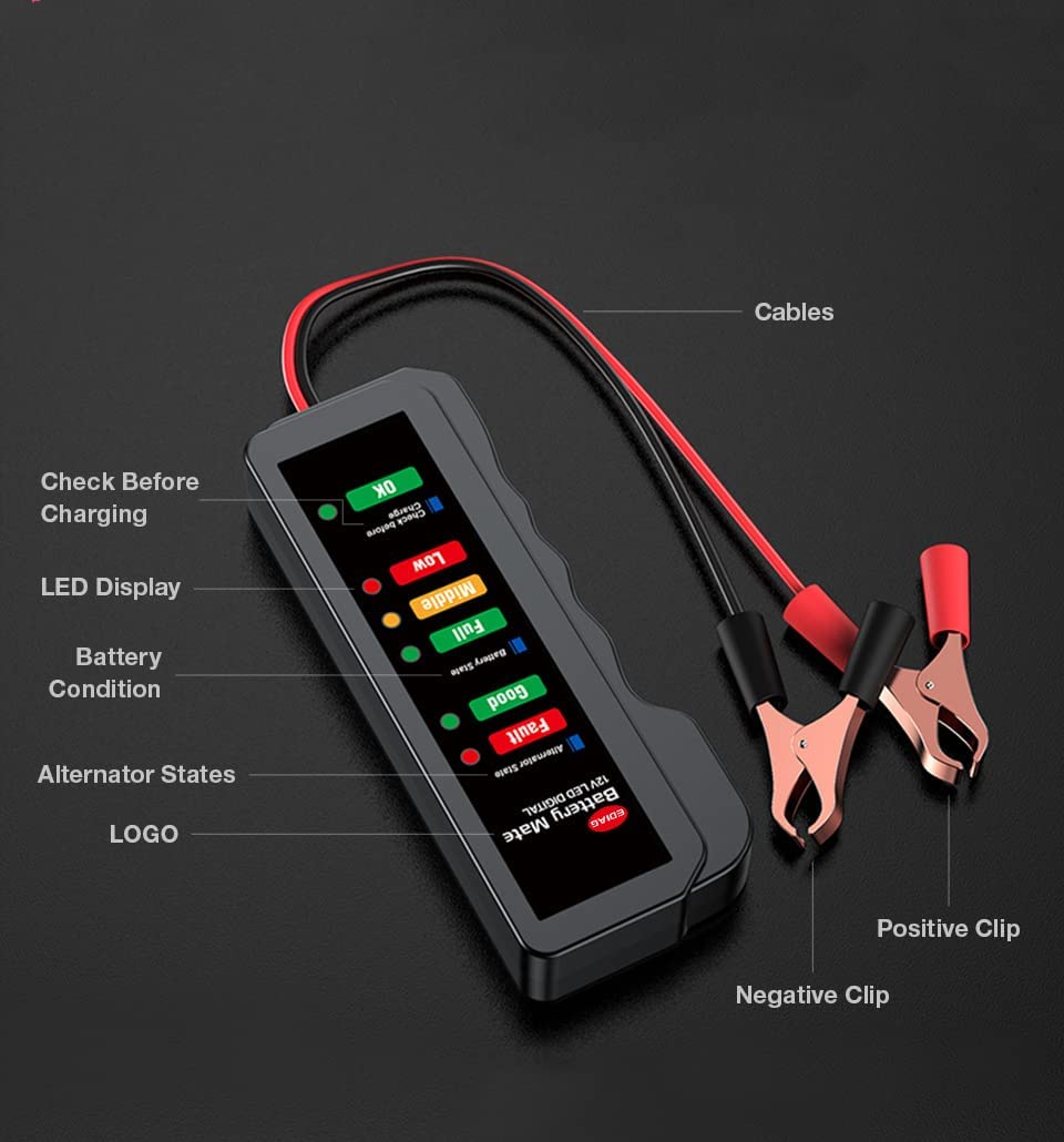 Testeur De Batterie De Voiture 12V BM310, Testeur D'alternateur